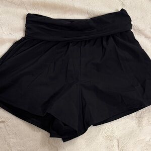JoyLab Black Foldover Shorts